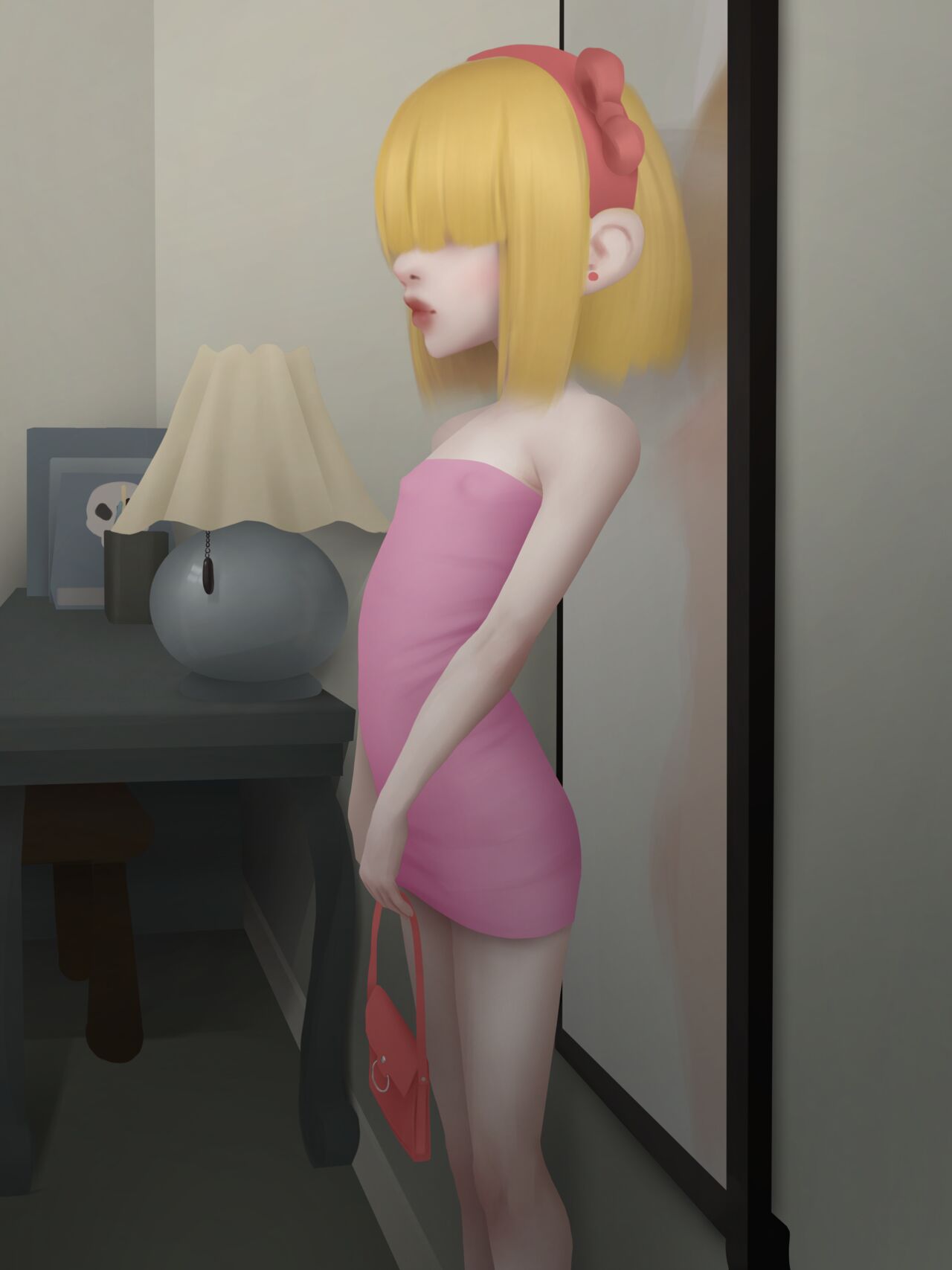 Blonde Lucy’s Little Pink Spot page 1 full