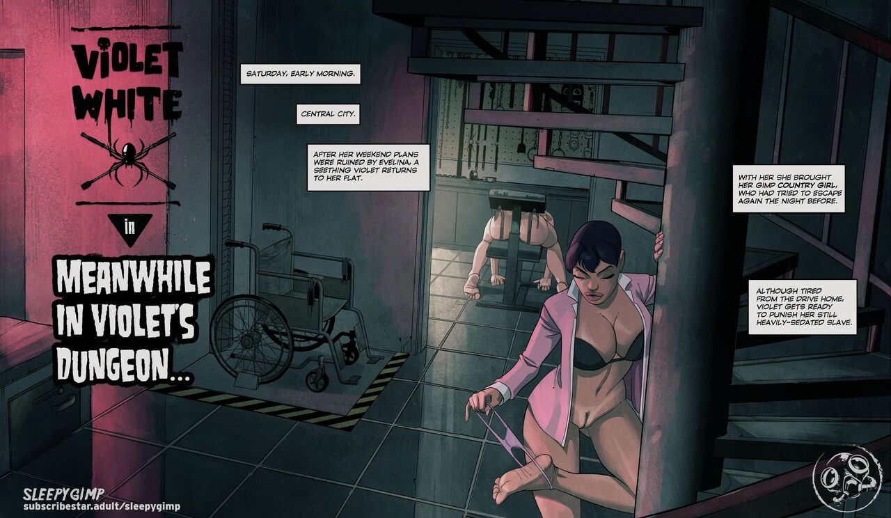 Meanwhile in Violet's Dungeon  - english page 1 full