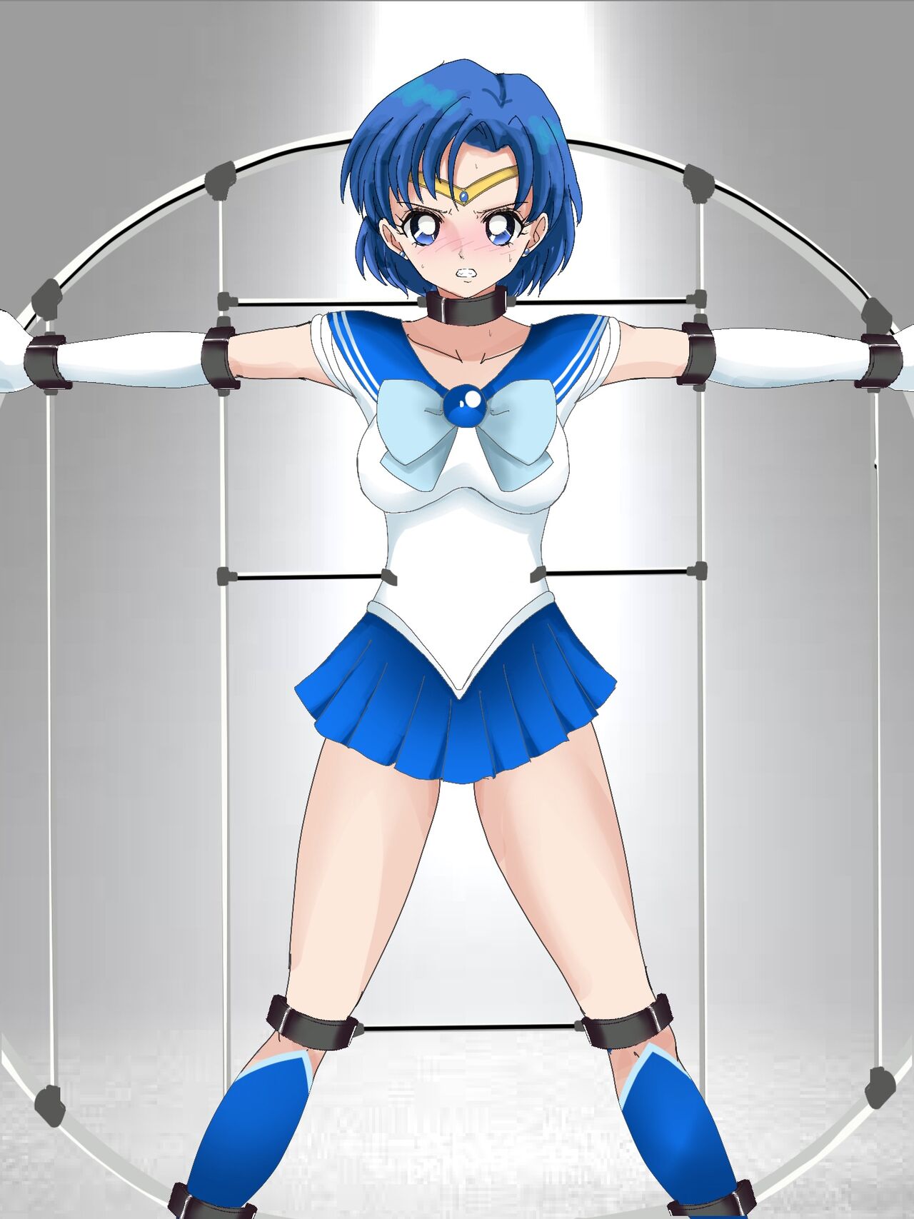 Sailor Mercury Jintai Jikken Goumon, Shokei page 1 full