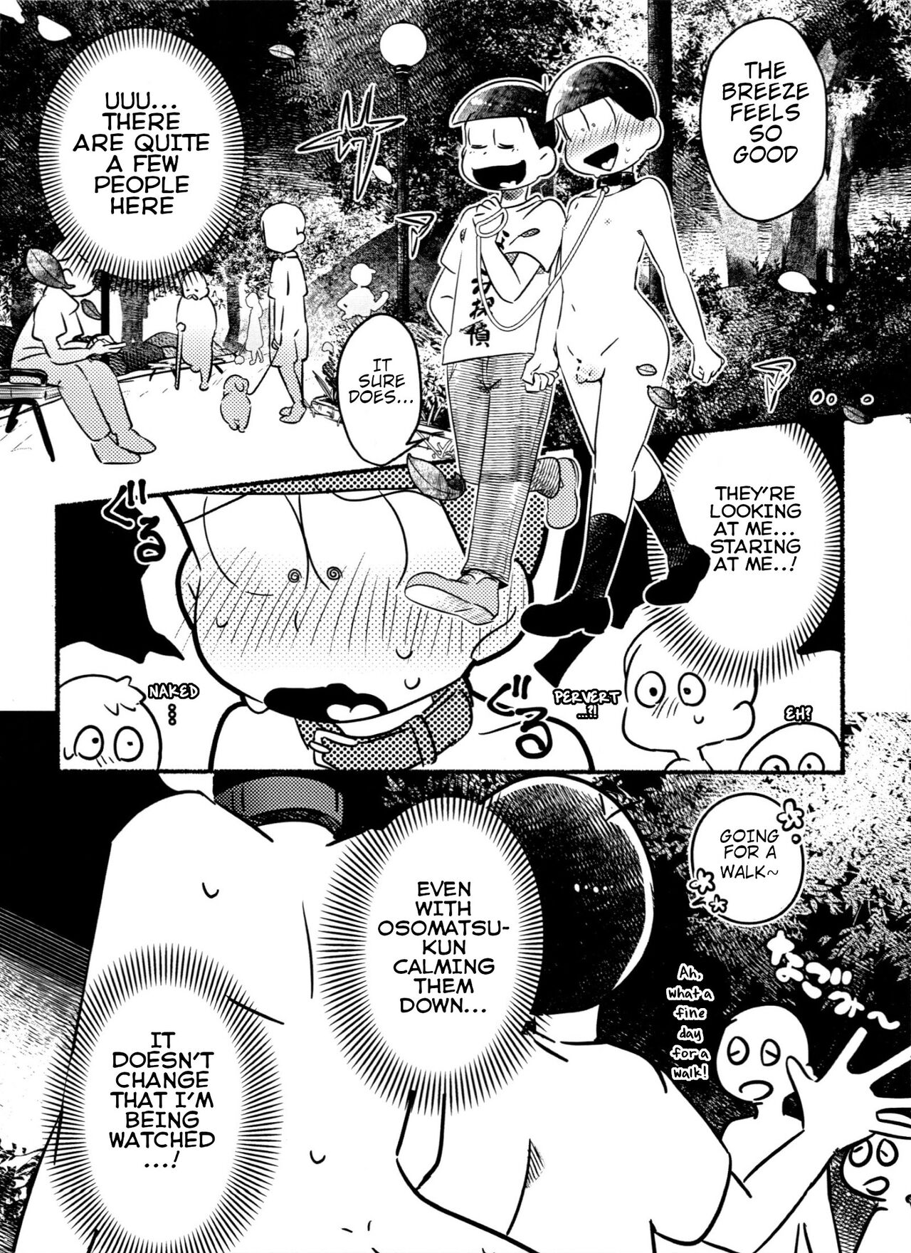 Choromatsu Keibu ga Zenra de Yoru no Osanpo Shuujinkanshi no Naka xxxx Shichau R18 no Hon page 10 full