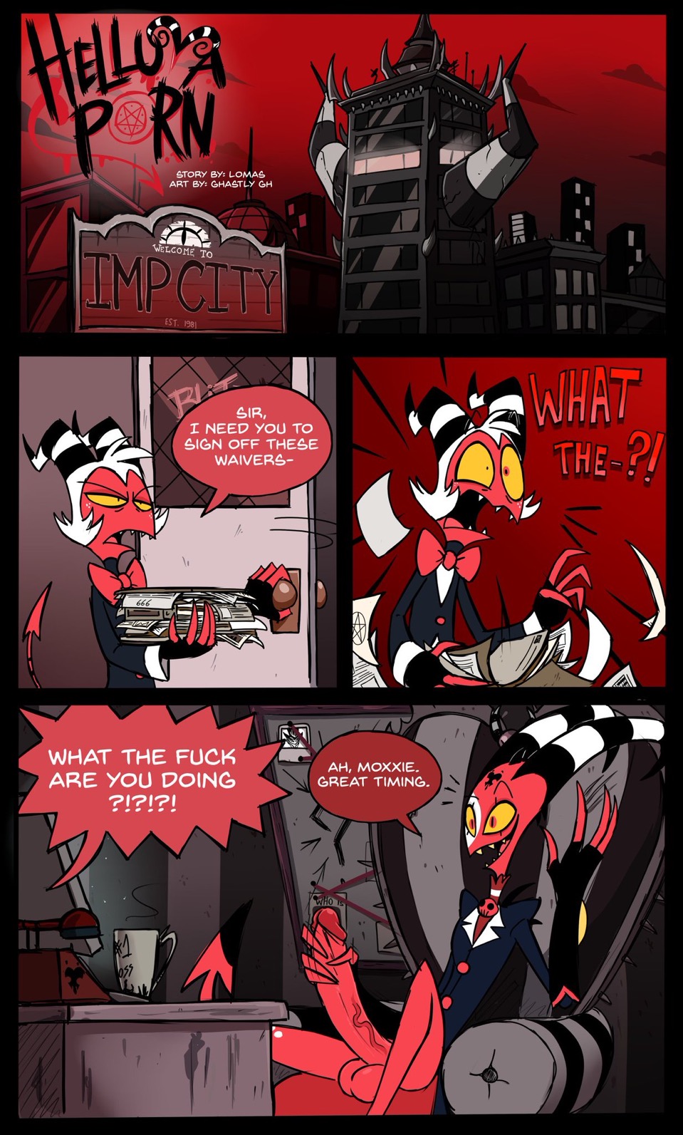 Moxxie Helluva Boss Compilation page 8 full