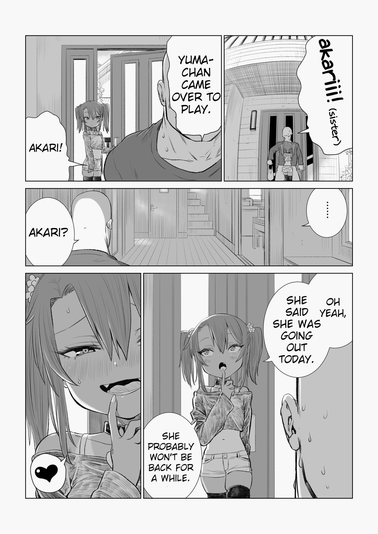 Imōto no tomodachi ga mesugakidatta | My sister's friend was a female brat page 8 full