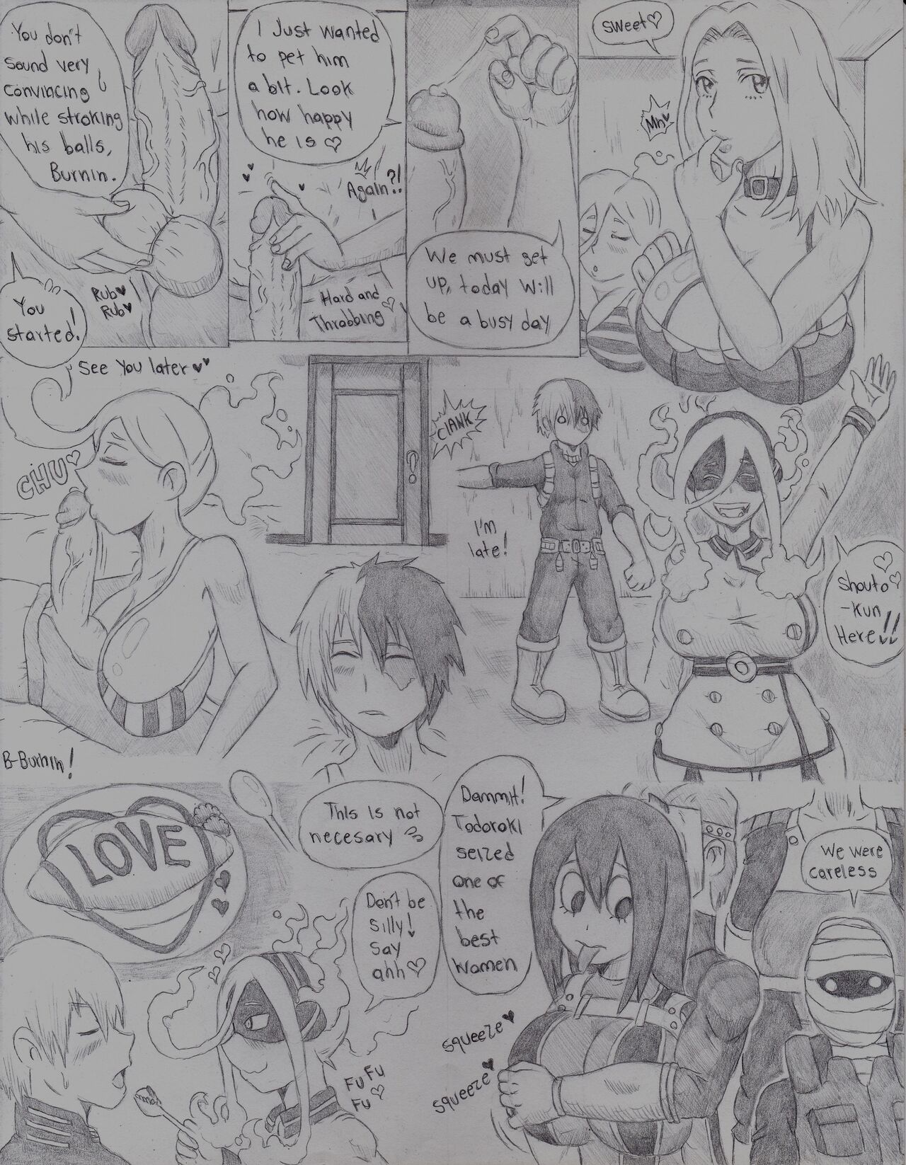 Todoroki Extra!!! - Boku no Bitch Academia Bonus! page 7 full