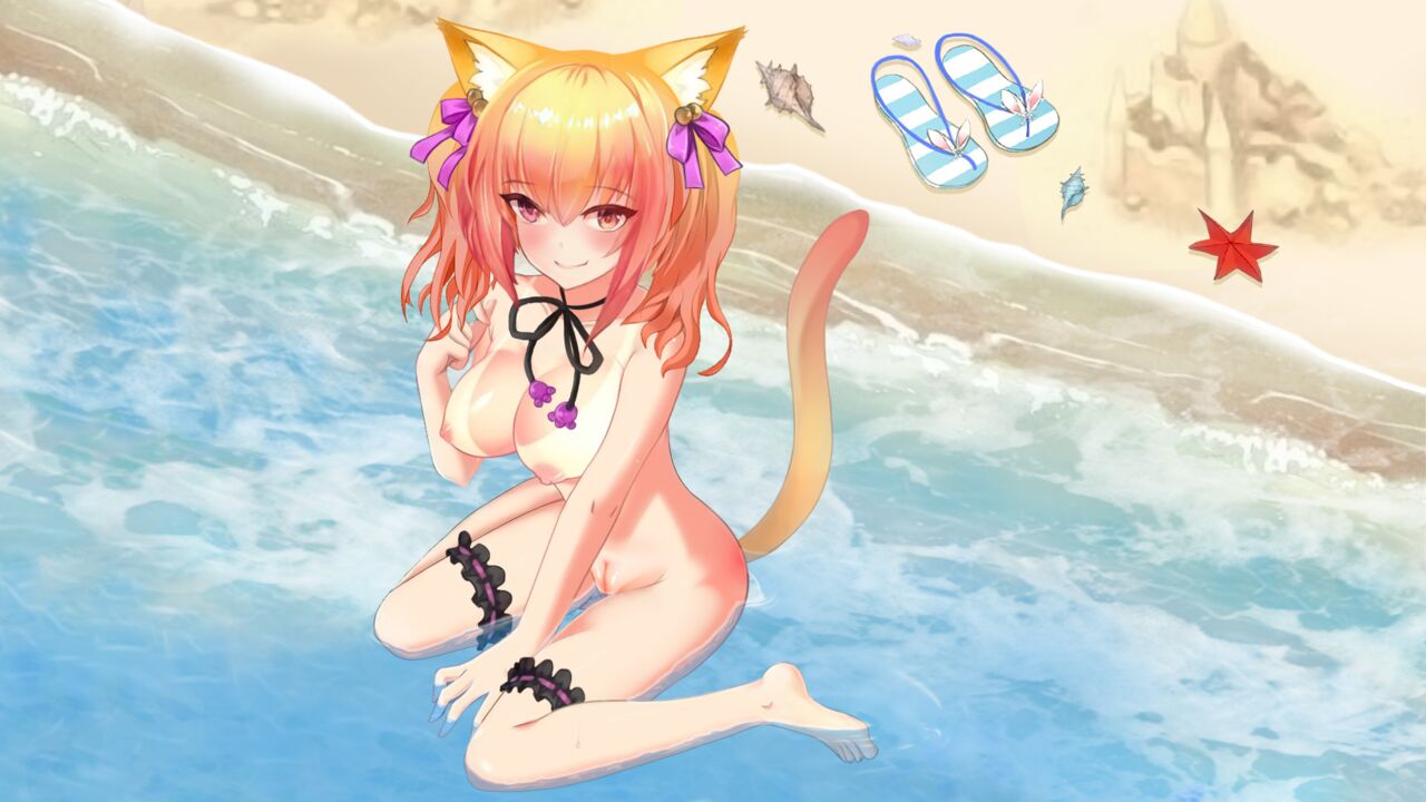 Neko Beach  CG page 10 full