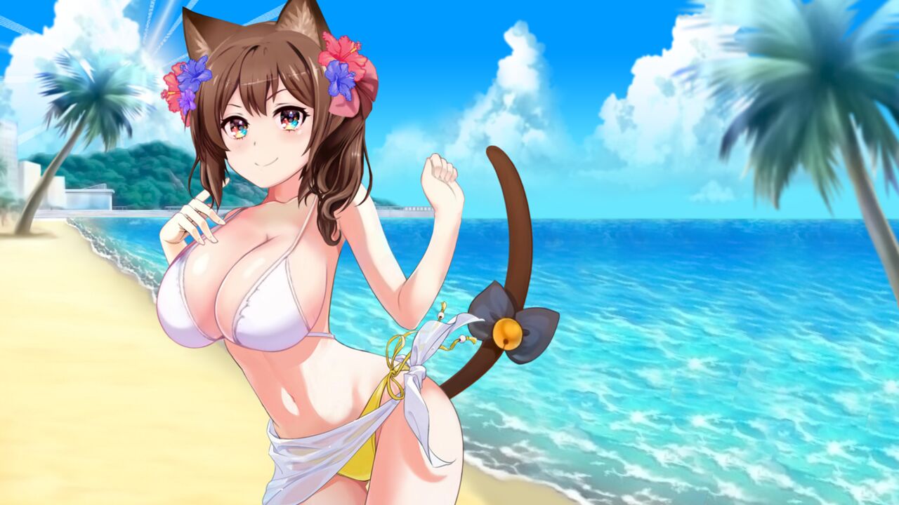 Neko Beach  CG page 5 full