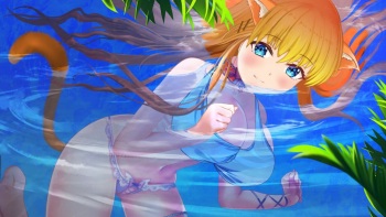 Neko Beach  CG cover