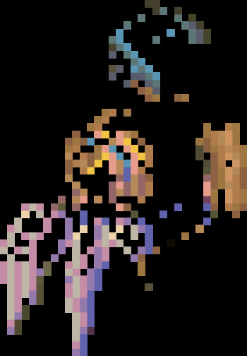Breath of Fire IV Spritework cover