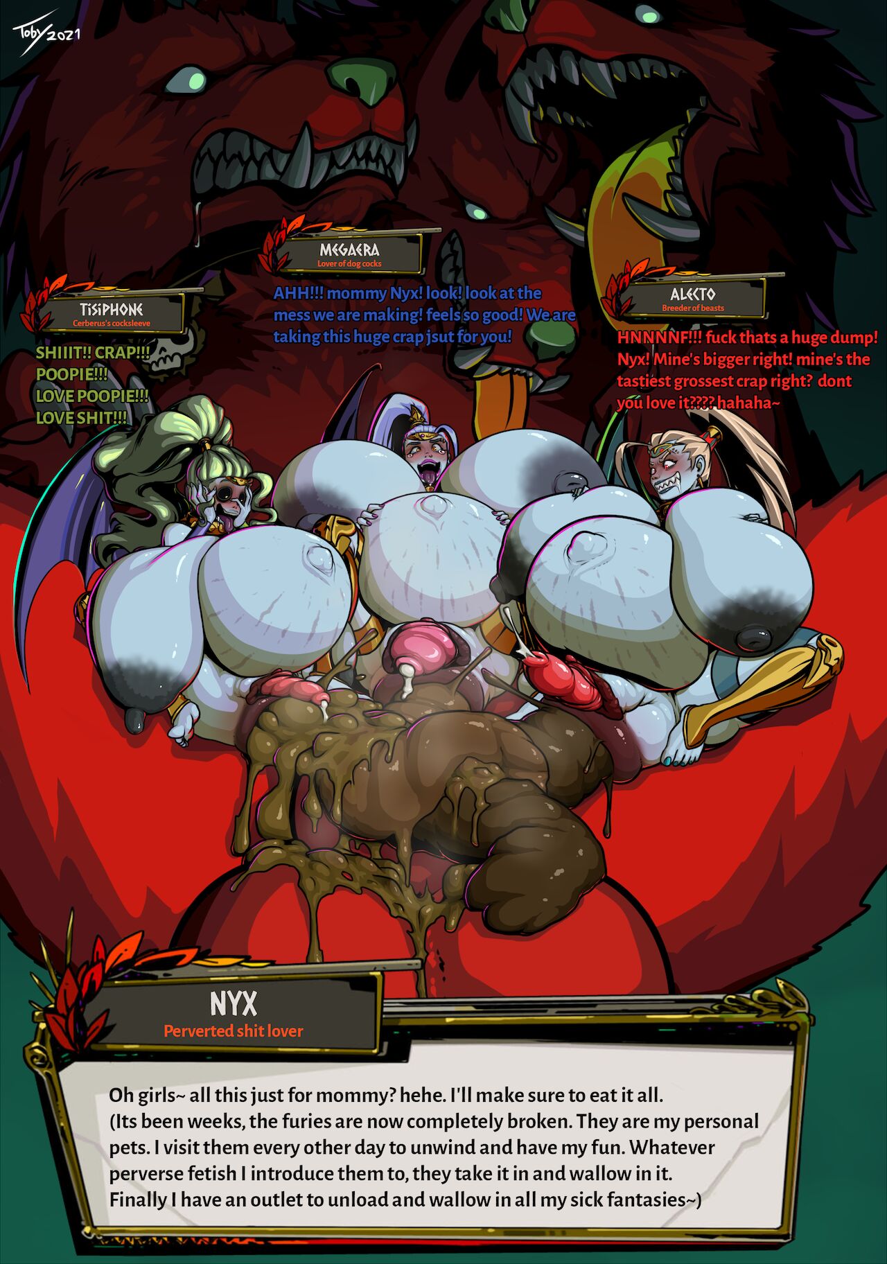 The Furies VS Cerberus page 10 full