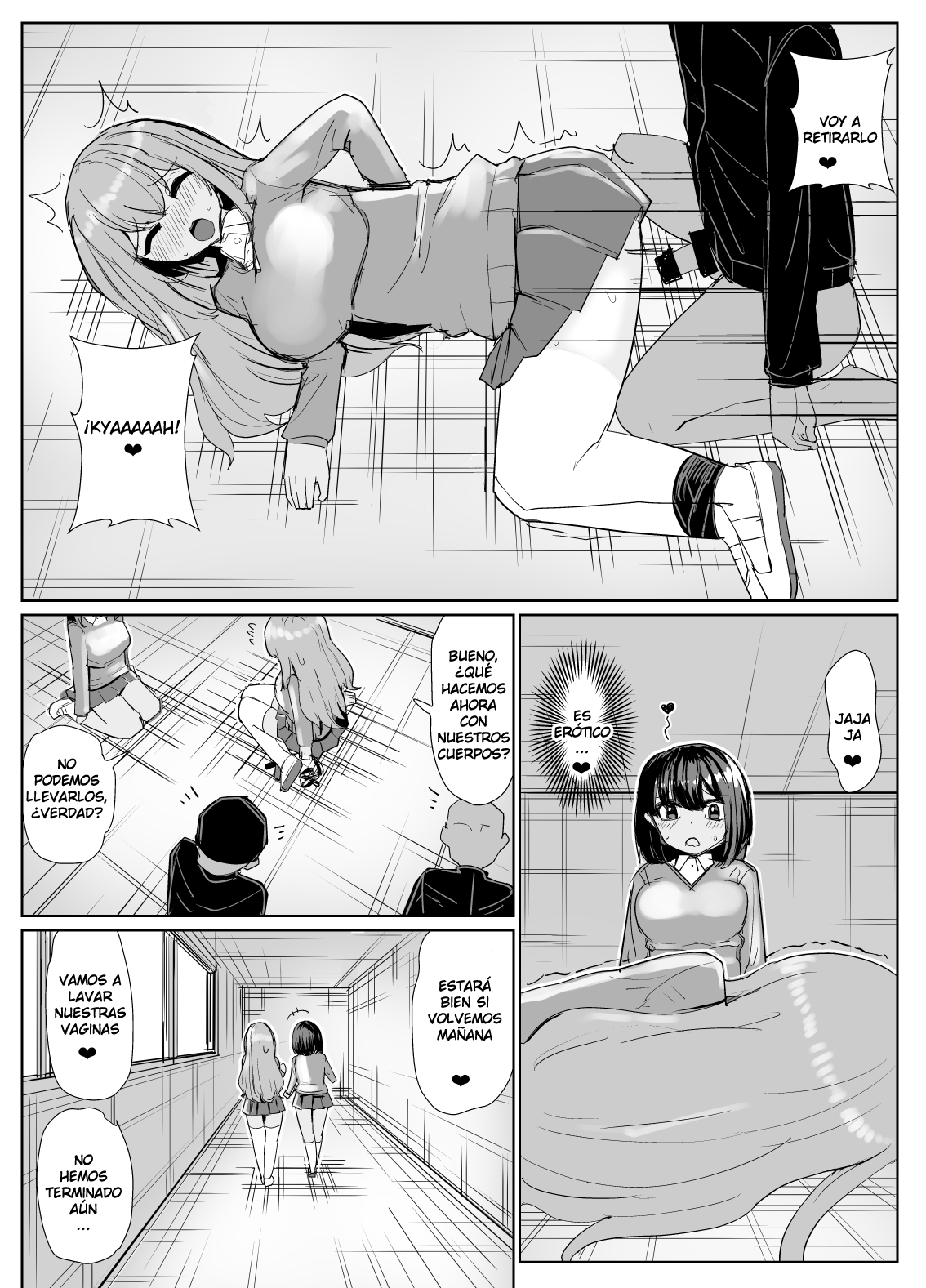 Duo Possessed TSF Manga 8P | Dúo Poseído TSF Manga 8P page 8 full