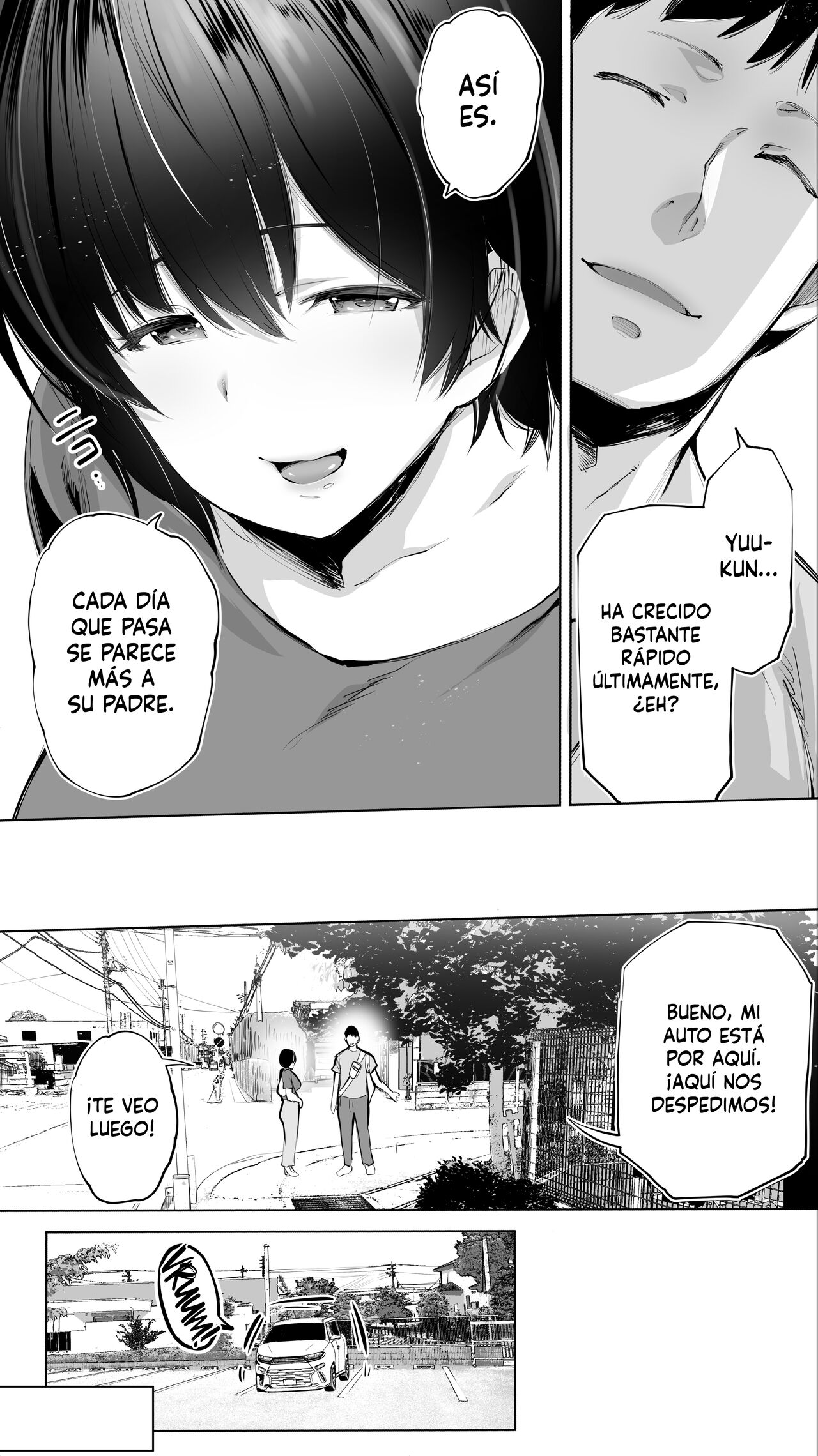 Jimoto no Hame Tomo. "Senpai no Hitozuma S" | La Amiga Sexual de mi Ciudad Natal. "El Caso de la Senpai Casada S" page 6 full
