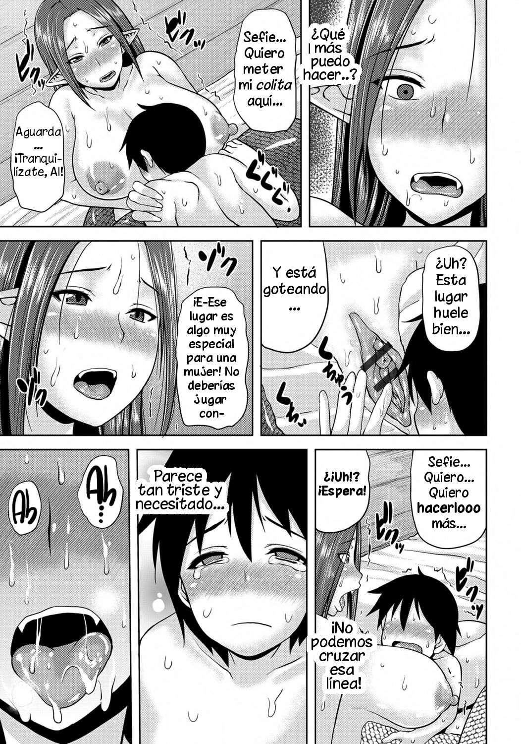 Lamia Onee-chan ga Oshiete Ageru | Big Sis Lamia’s Lesson page 9 full