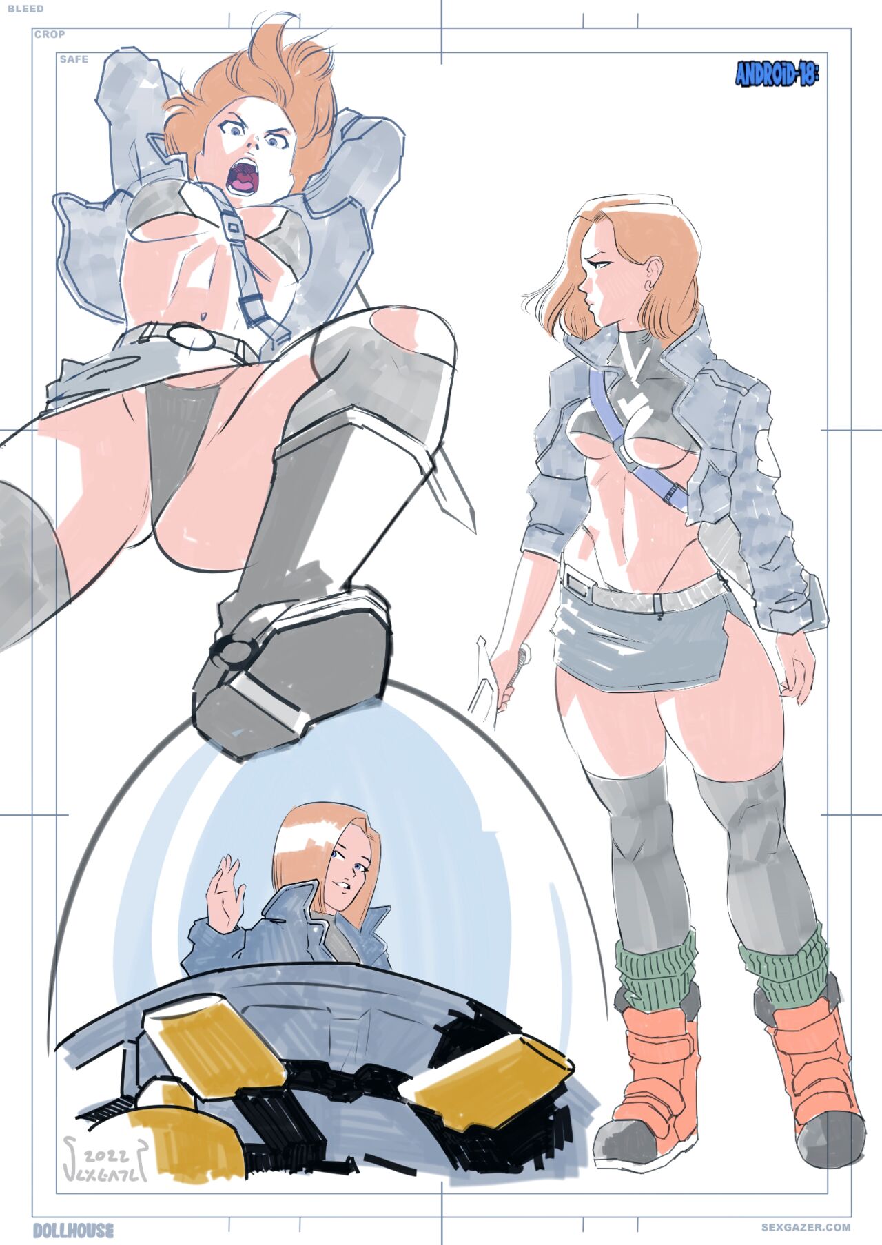 Android 18: Screw-Loose page 2 full