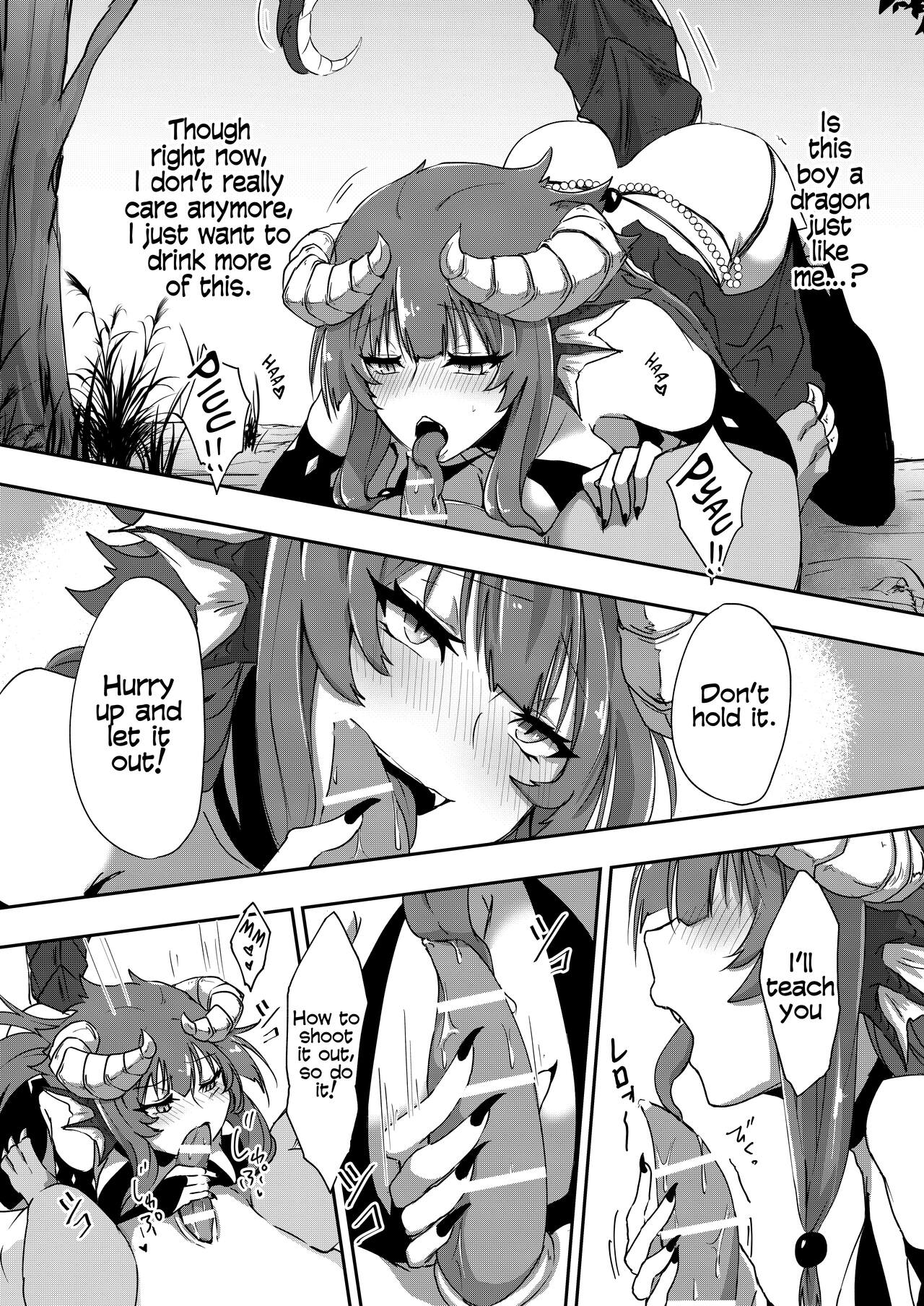 Futa Dra-chan ga Oshiete Ageru | Futanari dragon-chan will teach you page 10 full