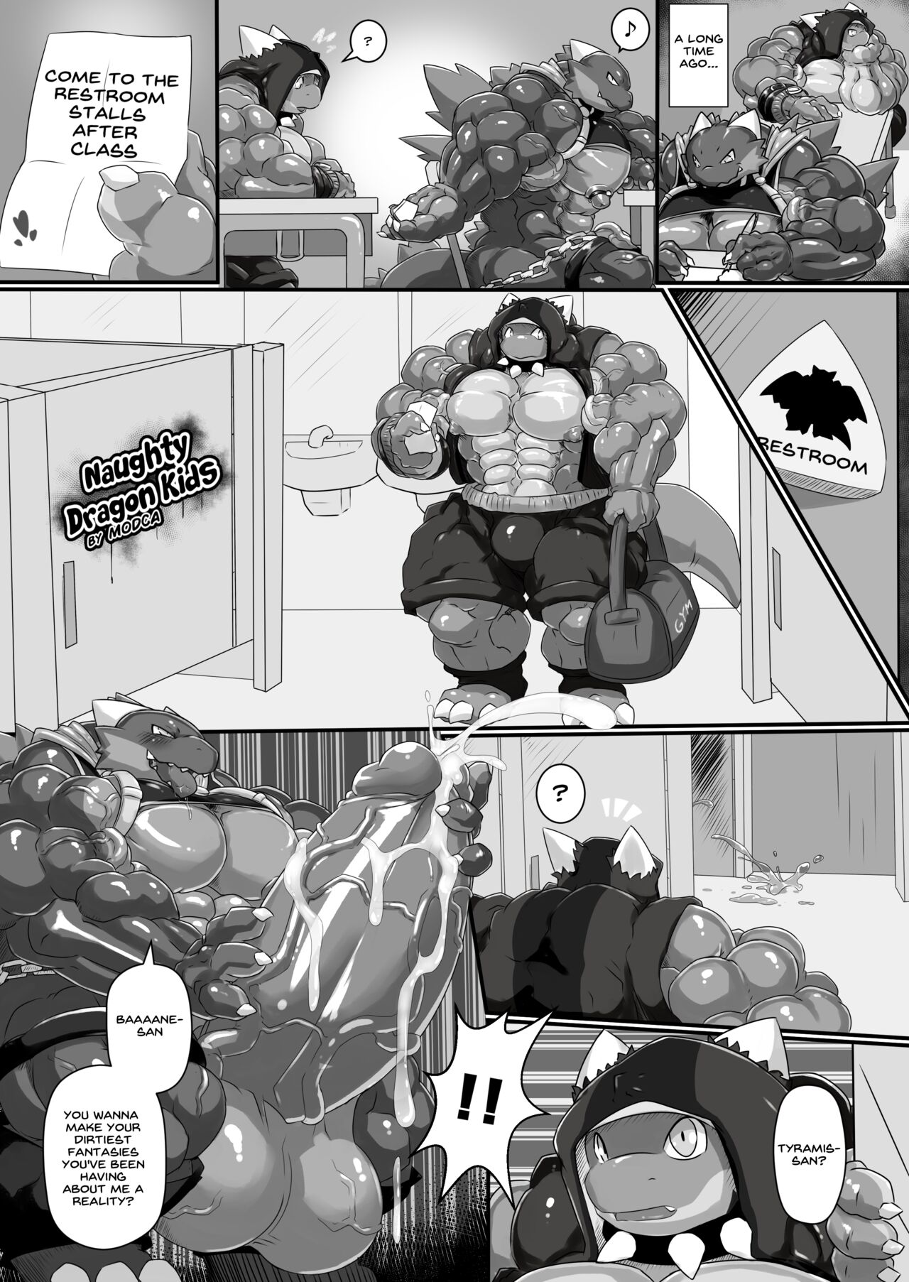Naughty Dragon Kids page 1 full