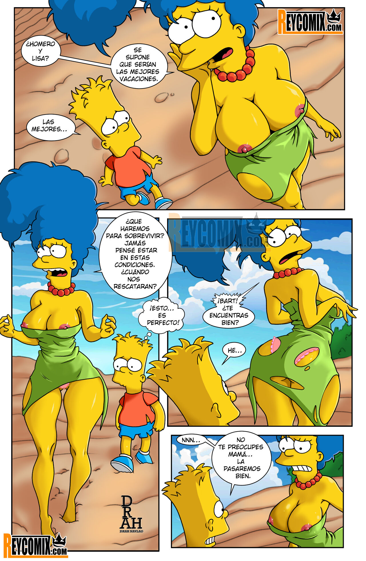 Los Simpsons: Paraiso page 5 full