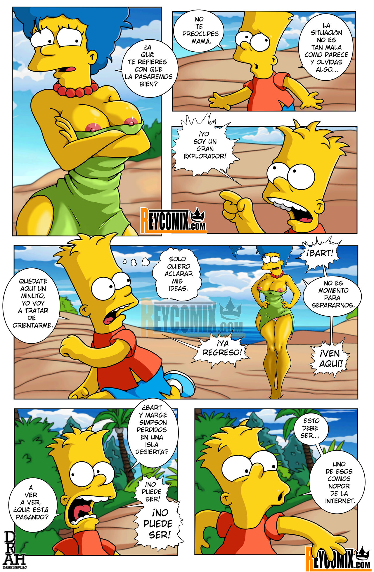 Los Simpsons: Paraiso page 6 full