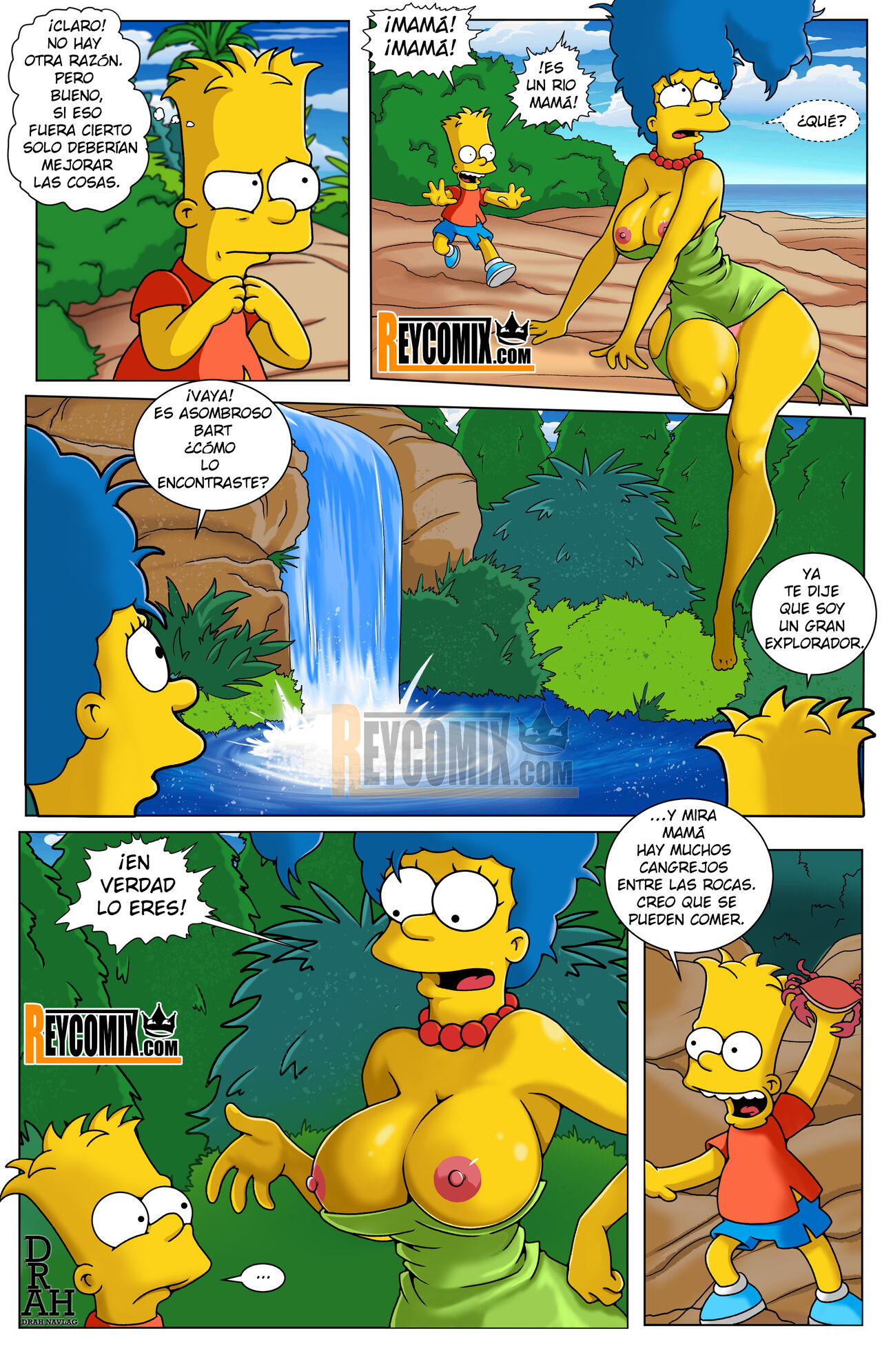 Los Simpsons: Paraiso page 7 full