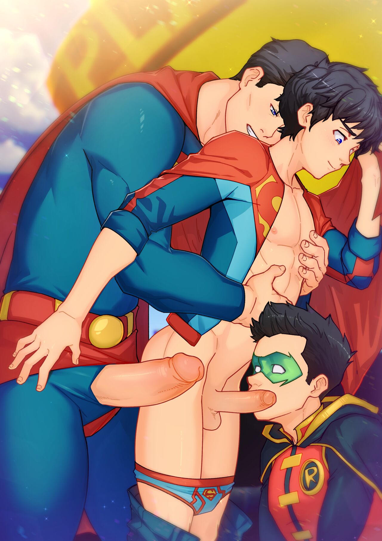 Super Sons - Training Program #1 page 4 full