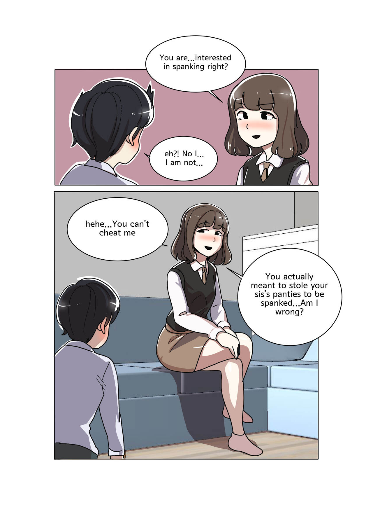 My Spanking Friends Vol. 4 page 9 full