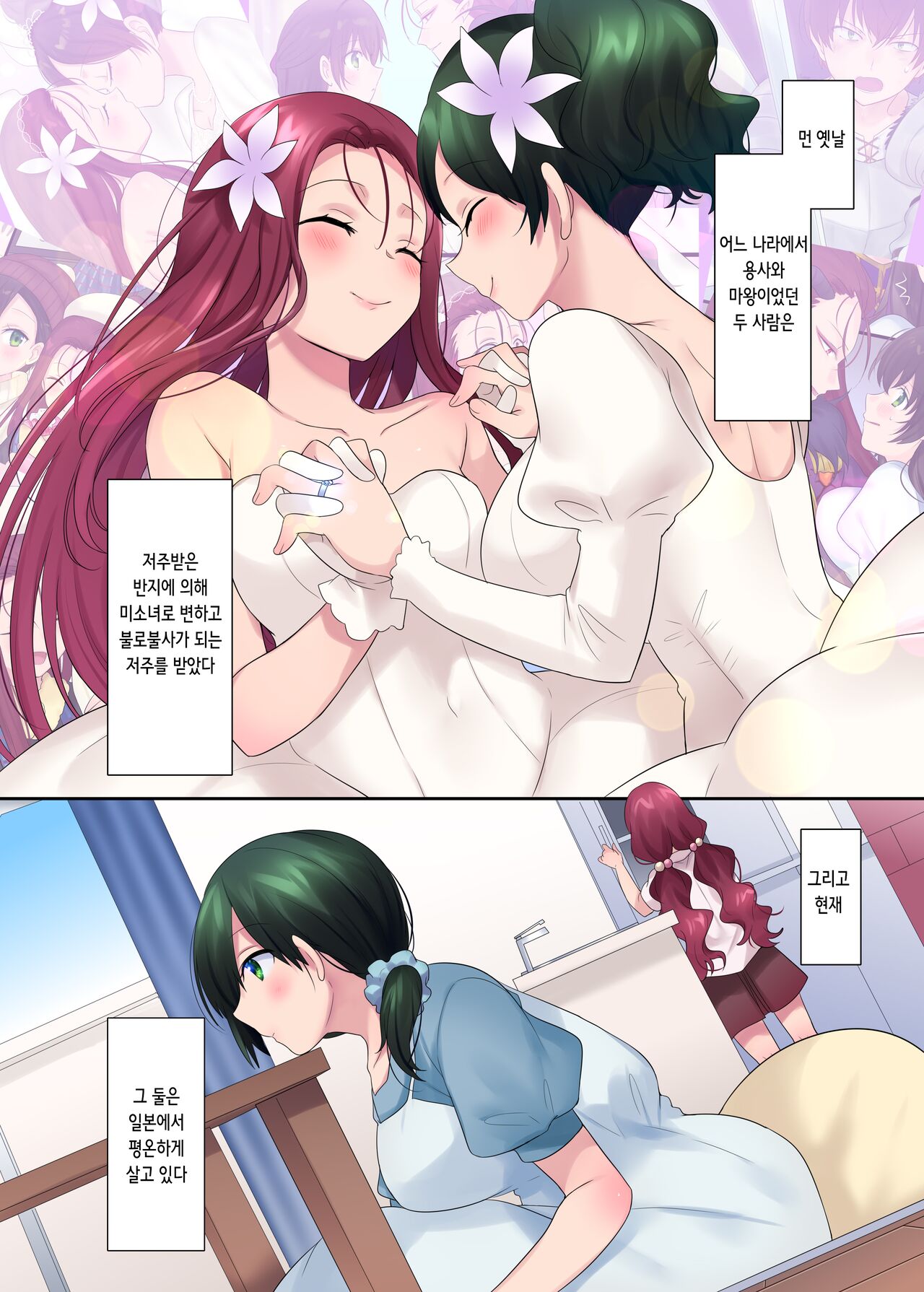 Nobunaga who was made a sexual change woman of Honnoji | 혼노지의 성변TS ~여자가 된 노부나가~ page 1 full