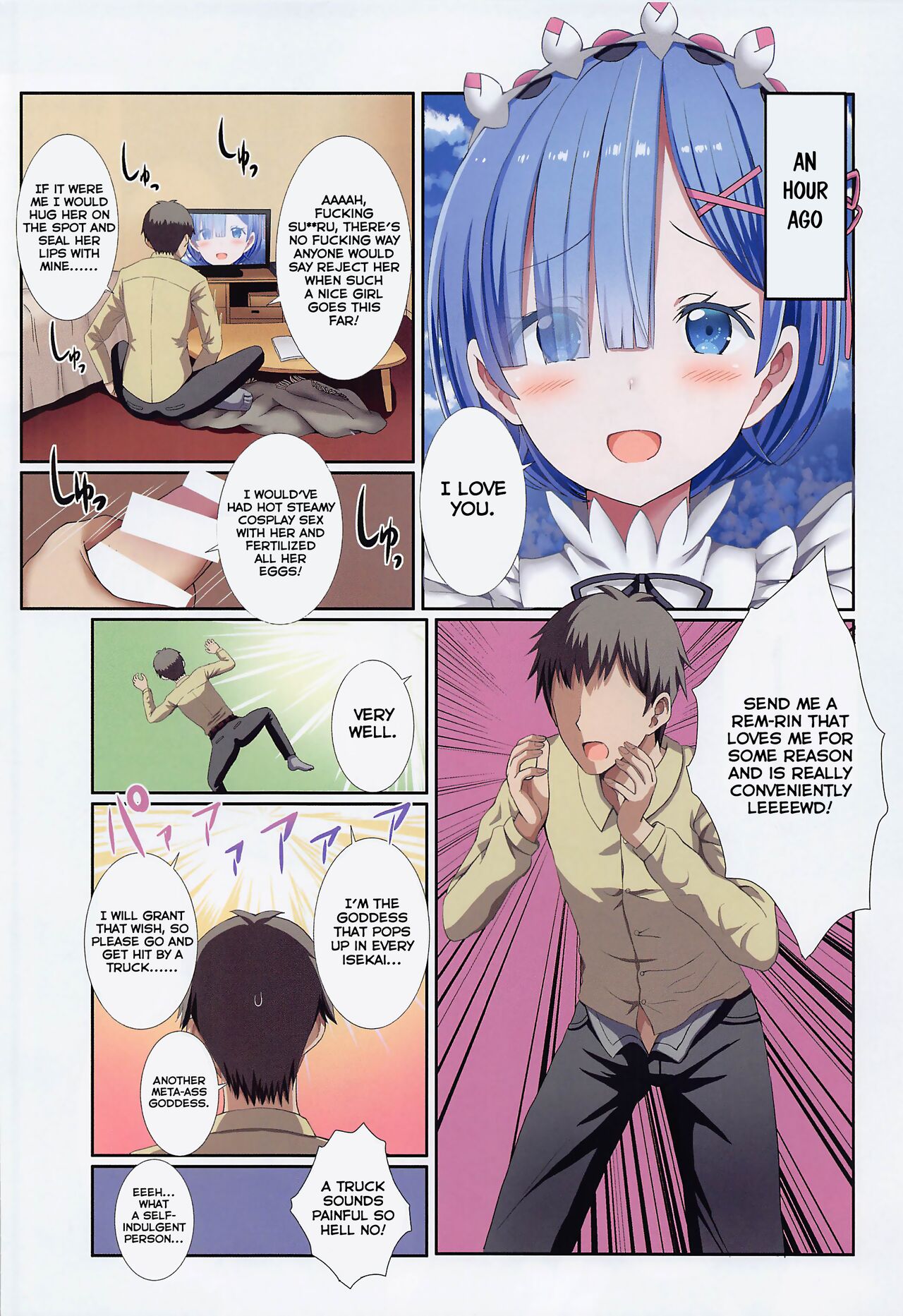 Cosplay SEX with Rem-rin who was transported to my house page 3 full