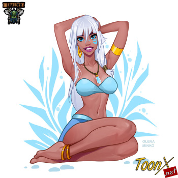 Kida in the forest cover
