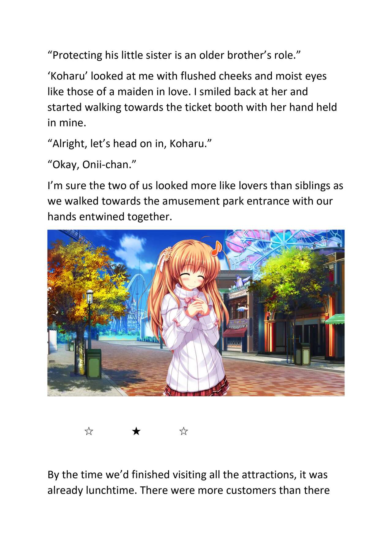 Siblings' Daily Life Chapter Six - Amusement Park Day page 4 full