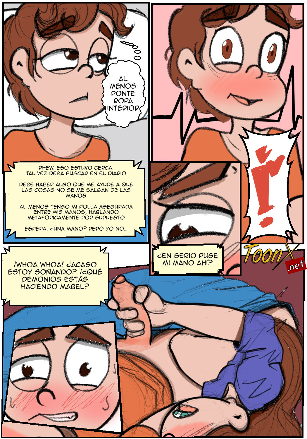 Super twins dipper &amp; mabel- Anont page 7 full