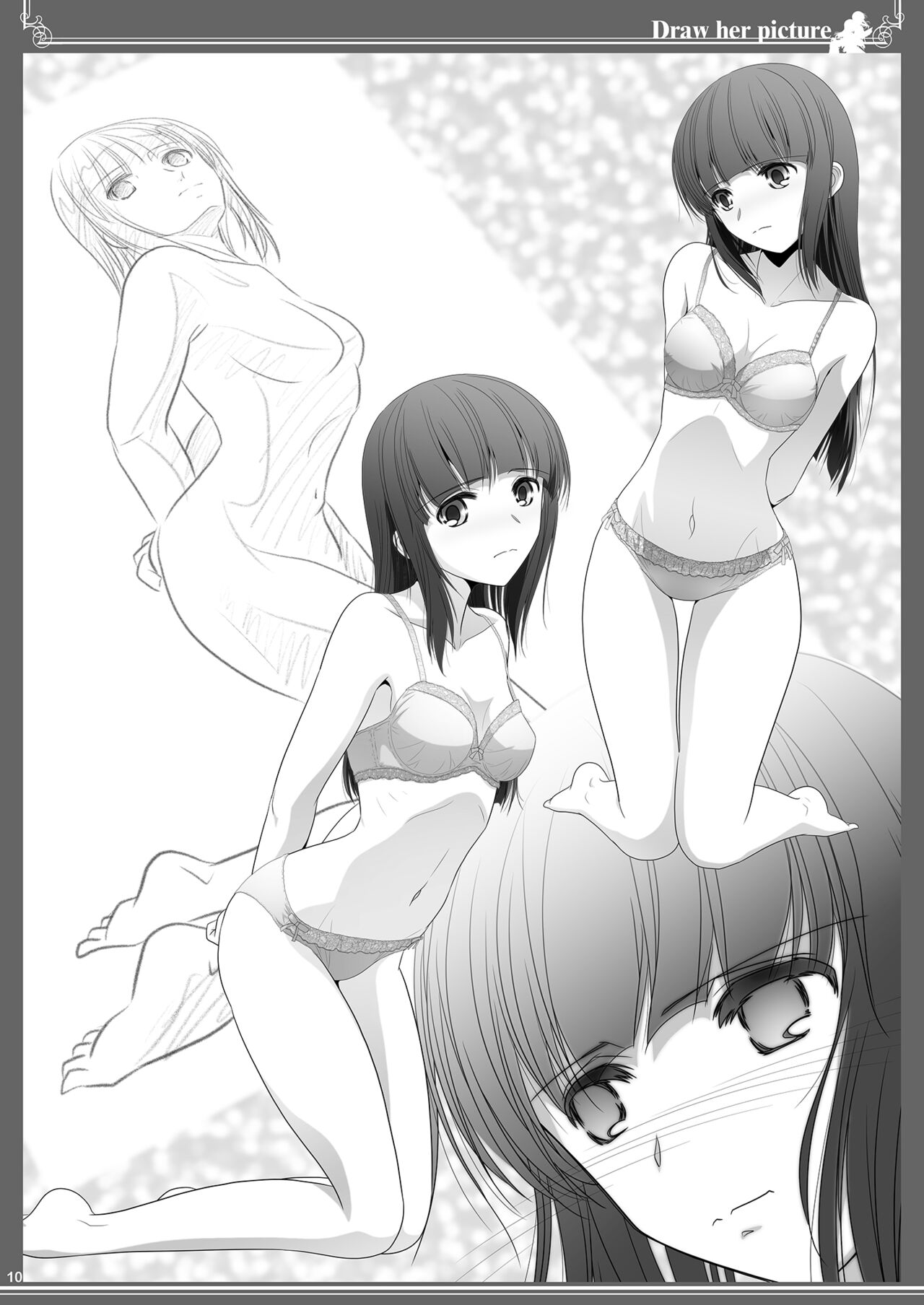 貴女を描く アユミとイクエのエスケッチ page 10 full