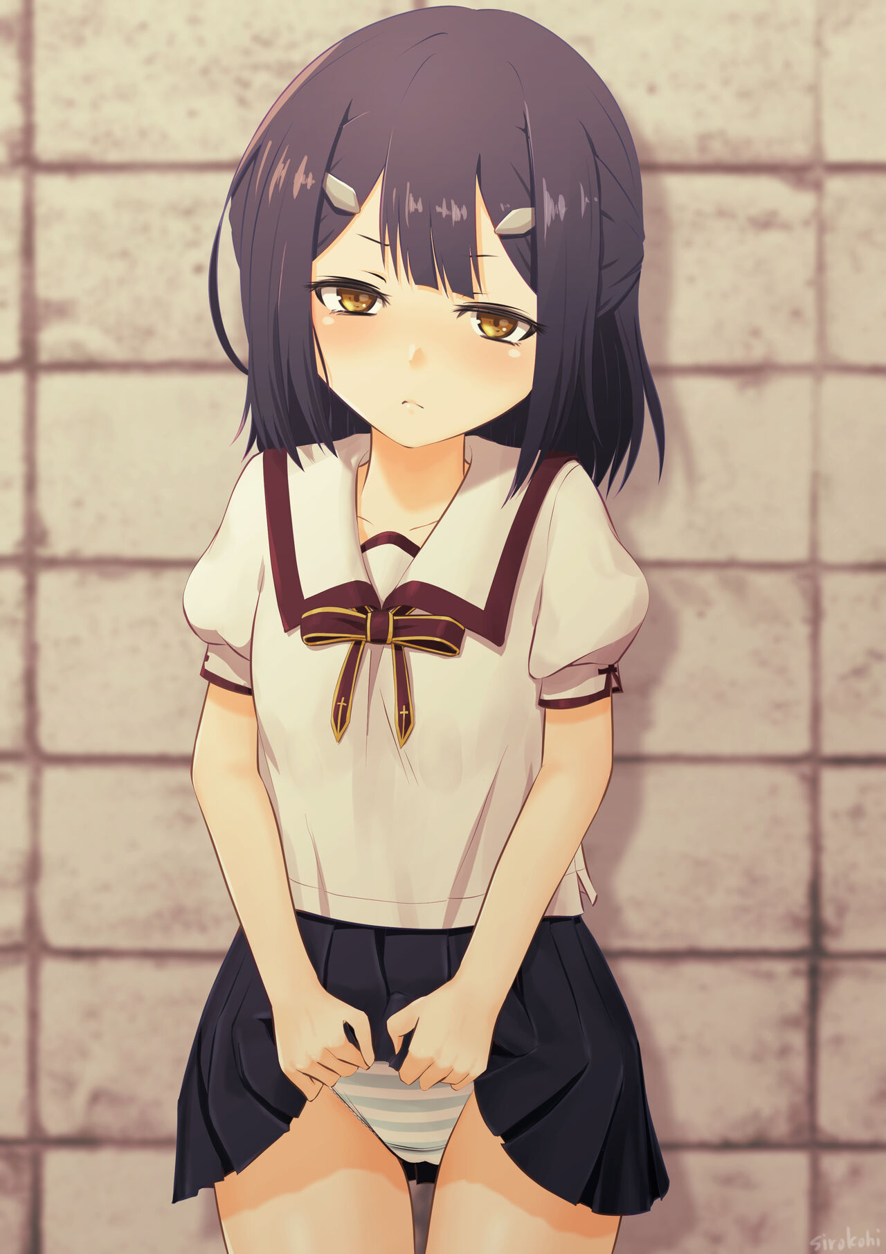 Iya na Kao o Sarenagara Miyu-chan ni Opants o... page 2 full