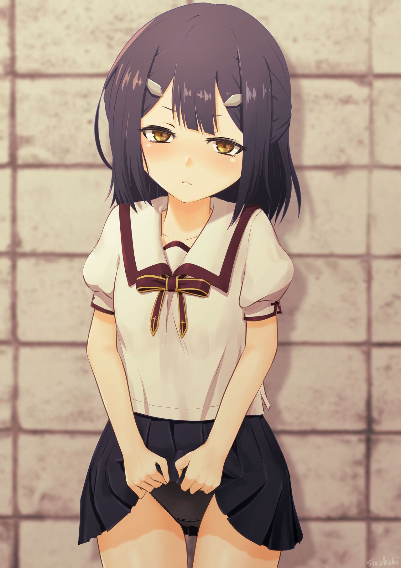 Iya na Kao o Sarenagara Miyu-chan ni Opants o... page 4 full