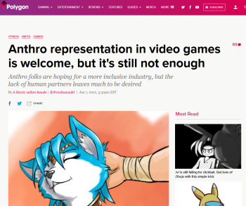 Krystal Is A Thirsty Anthro Female cover