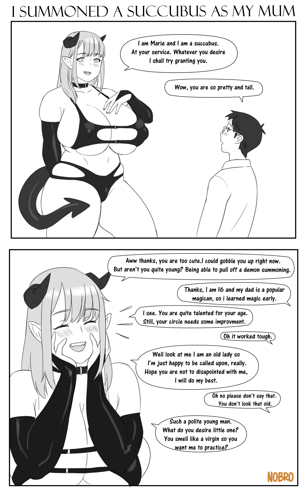 Summoned a Succubus as my Mum page 6 full