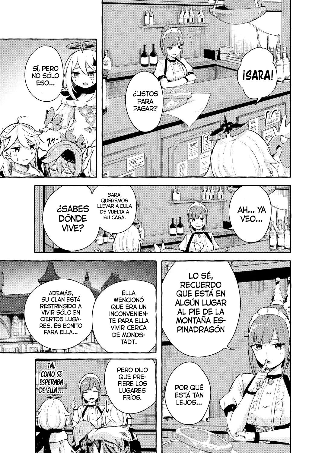 Eula no Youkai Hannou | Eula's Melting Reaction page 5 full