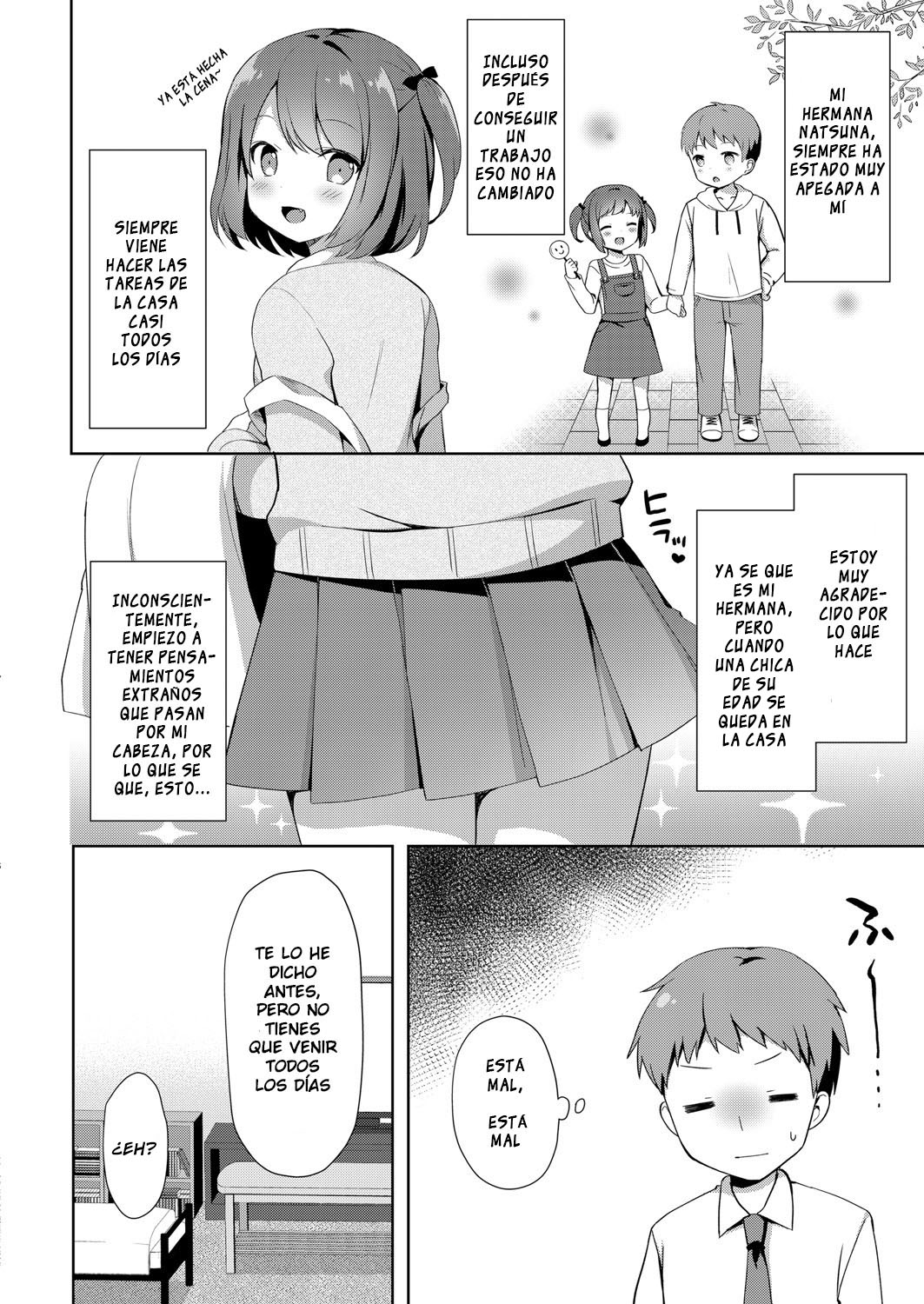 Yuuwaku Imouto #1 Onii-chan-chi ni Otomari | Little Sister Temptation #1 Staying at Onii-chan's apartment page 2 full