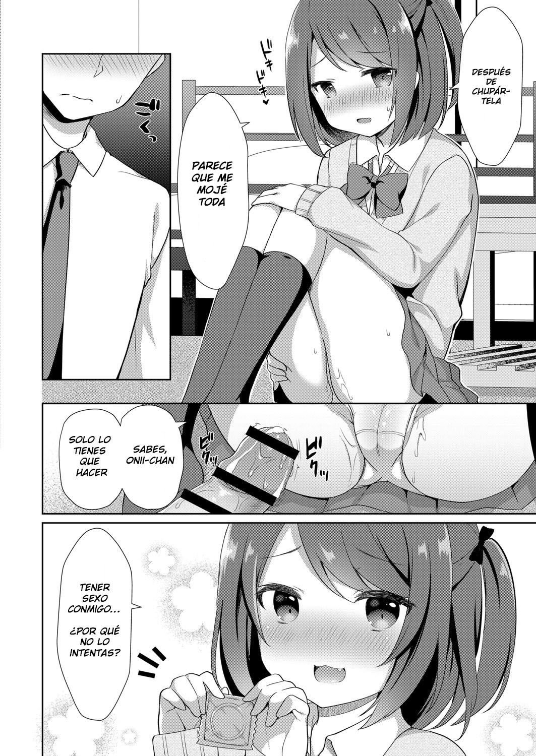 Yuuwaku Imouto #1 Onii-chan-chi ni Otomari | Little Sister Temptation #1 Staying at Onii-chan's apartment page 8 full