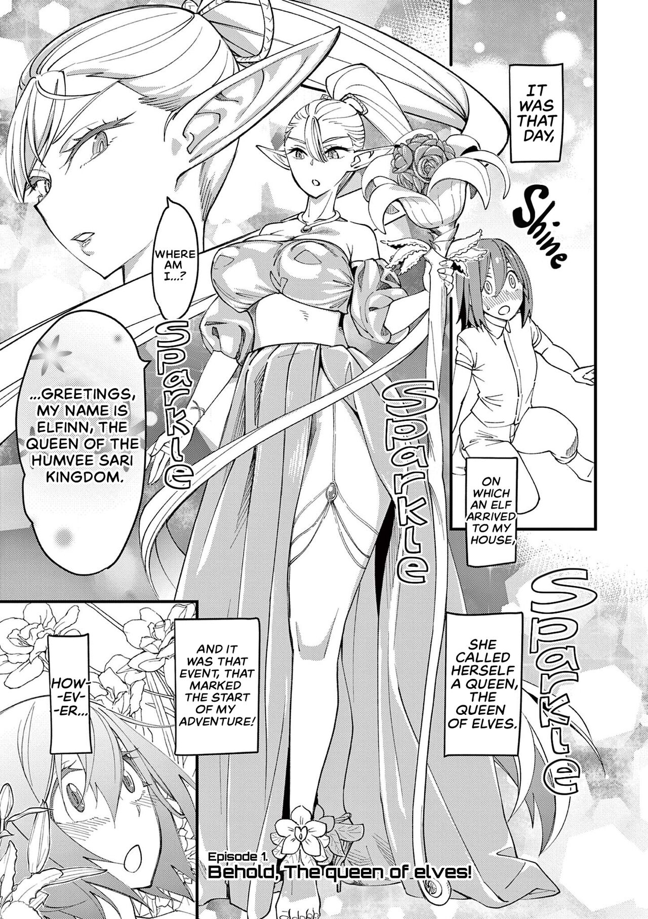 Elf ga Joou-sama! Ch. 1 | That Elf is My Queen! Ch. 1 Vol.1   . page 5 full