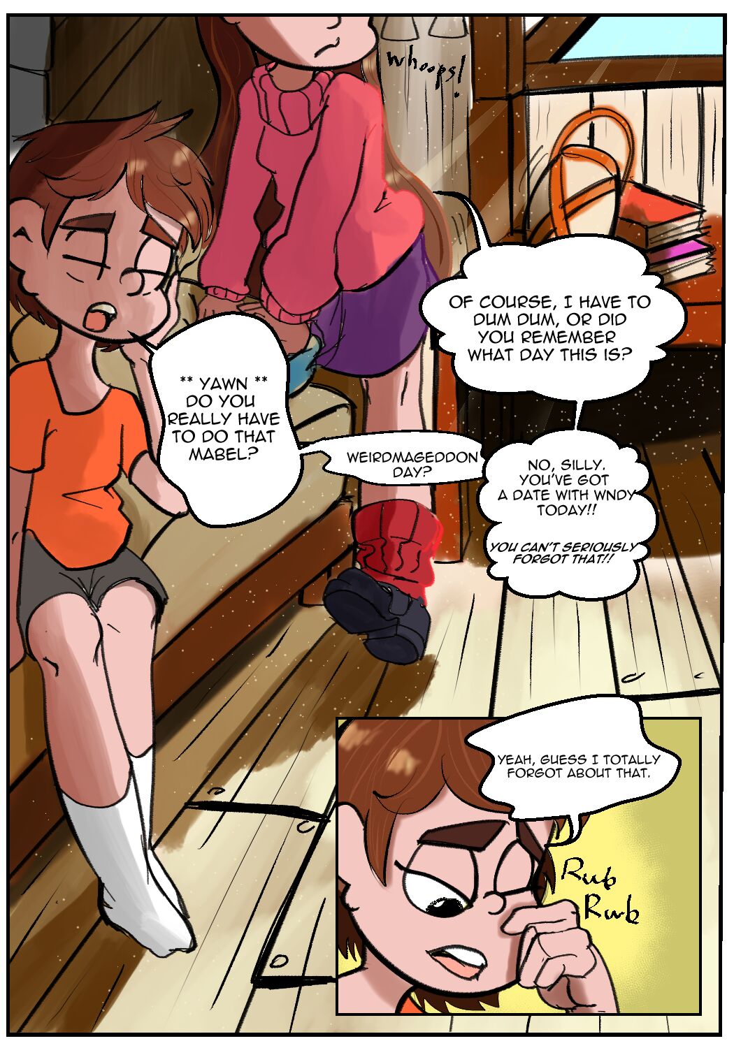 Dipper &amp; Mabel  2: My Bro-Bro page 5 full