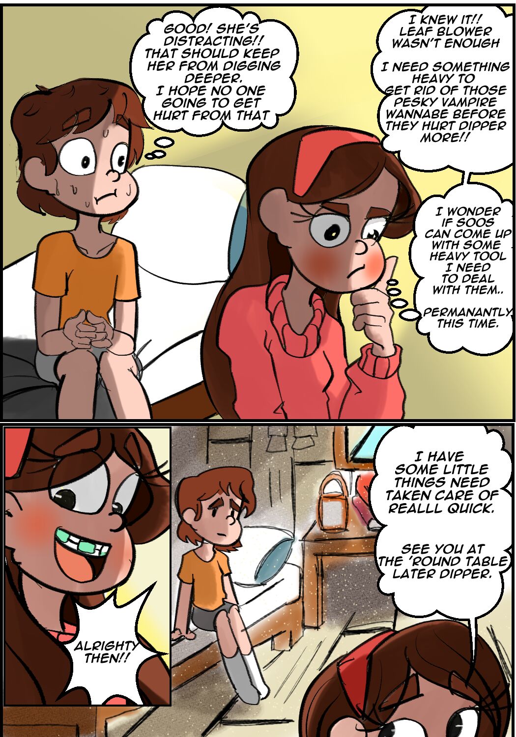Dipper &amp; Mabel  2: My Bro-Bro page 8 full