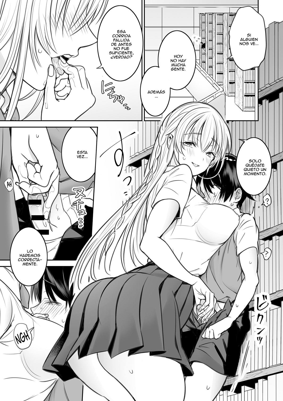 Toshokan de Shiriatta Onee-san ni Ecchina Koto o Sarechau Hanashi page 6 full