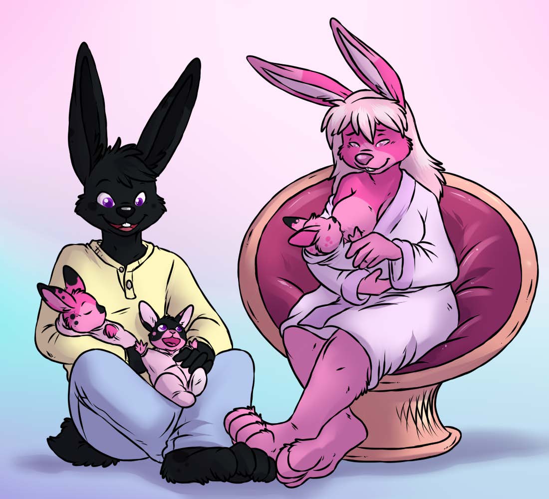 Bunny male gender transformation page 8 full