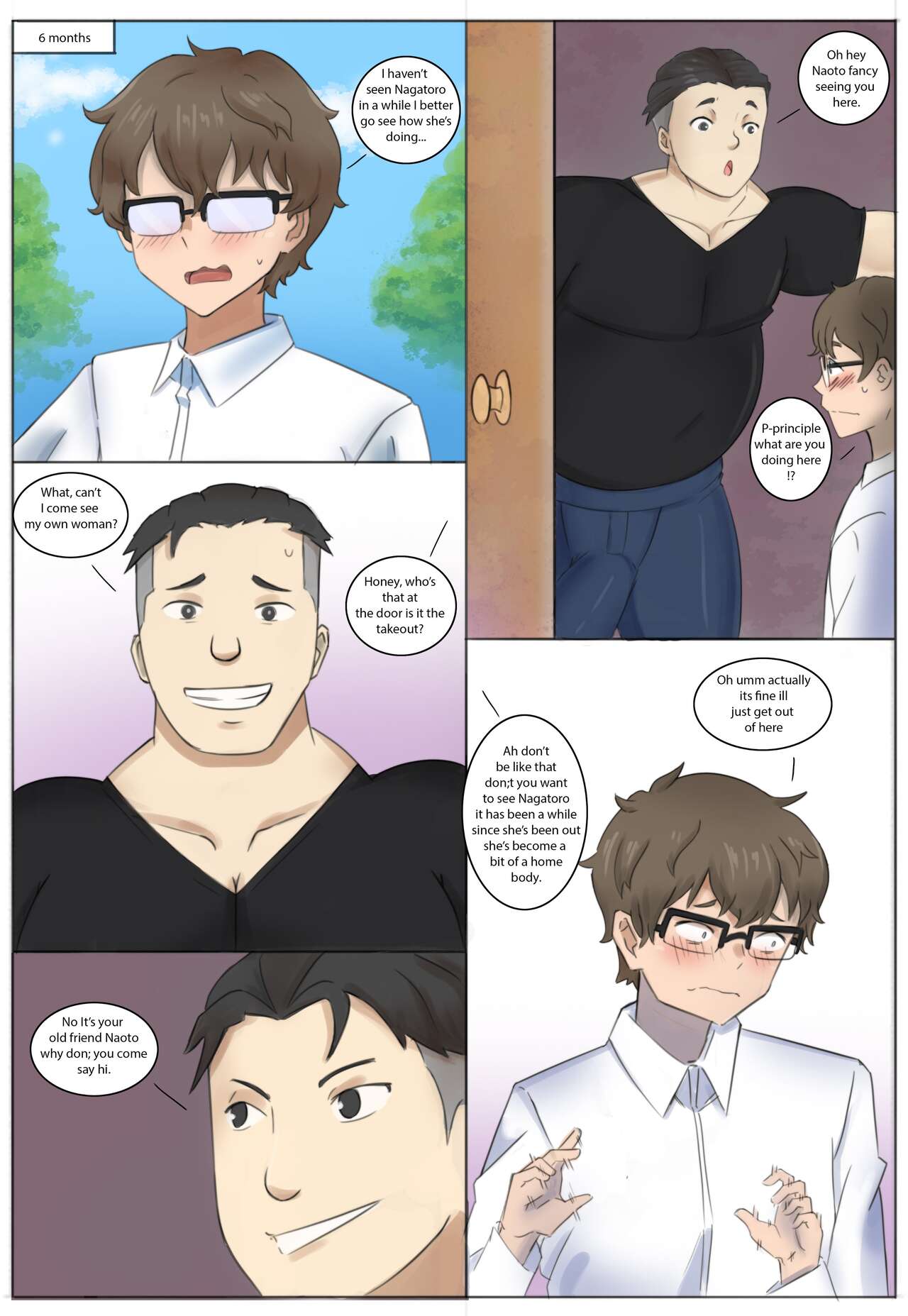 Nagatoro gets blackmailed page 5 full