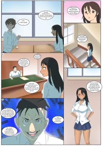 Nagatoro gets blackmailed cover