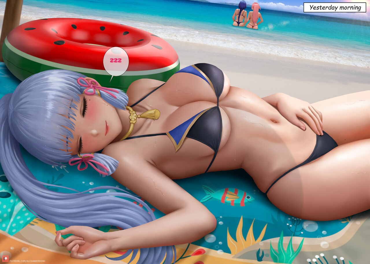 _Raiden Ei x Miko_Genshin page 3 full