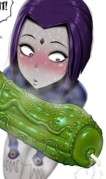 Raven &amp; Beast Boy - Transforming Blowjob cover