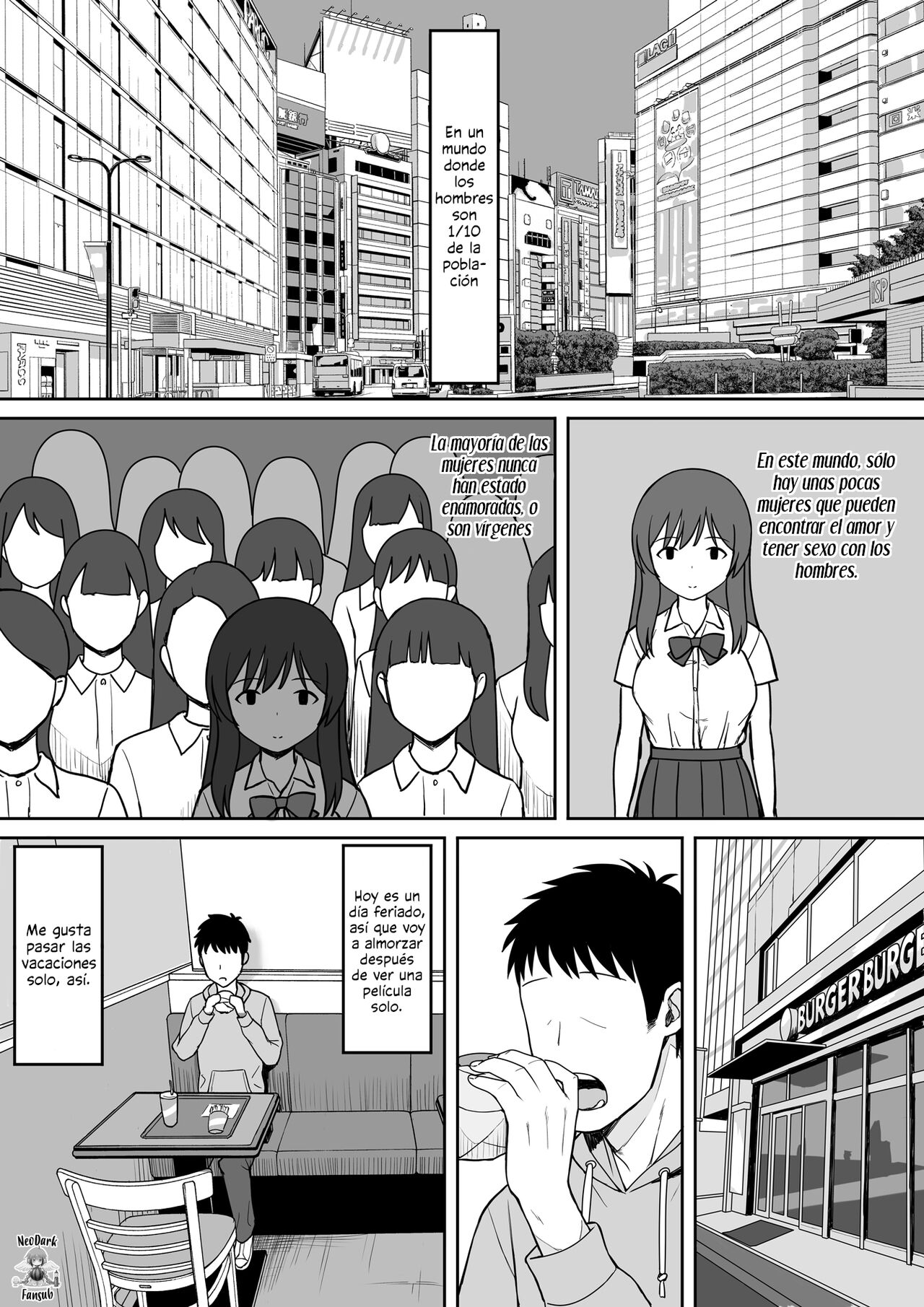 Quiero coger mucho en un mundo ¡Donde los hombres son una décima parte de la población! 2 page 4 full
