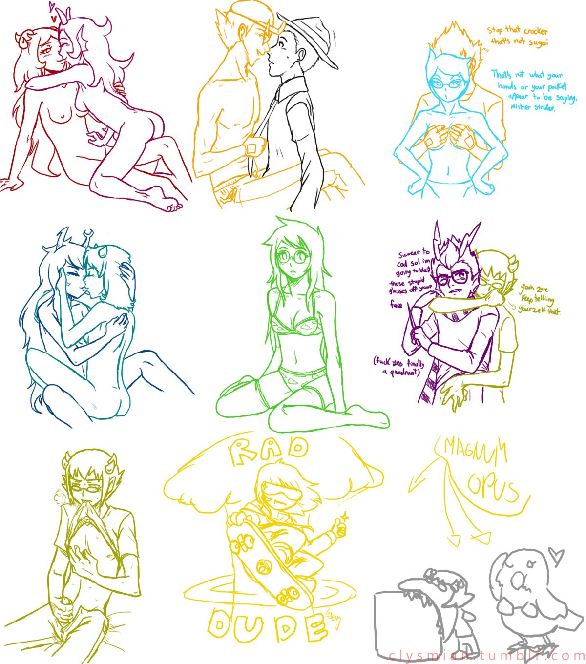 Another Homestuck Gallery page 7 full