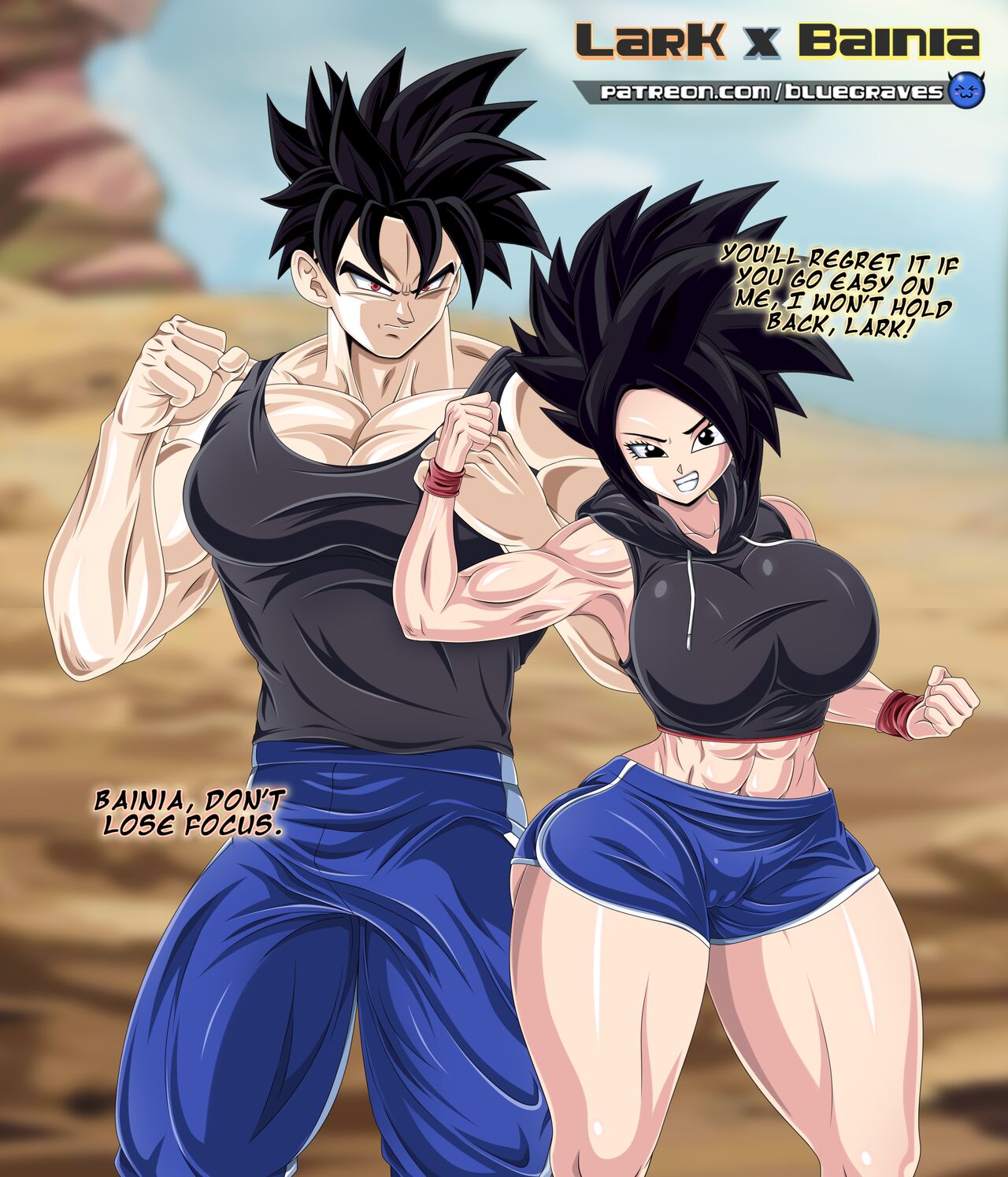 OC - LARK x BAINIA page 1 full