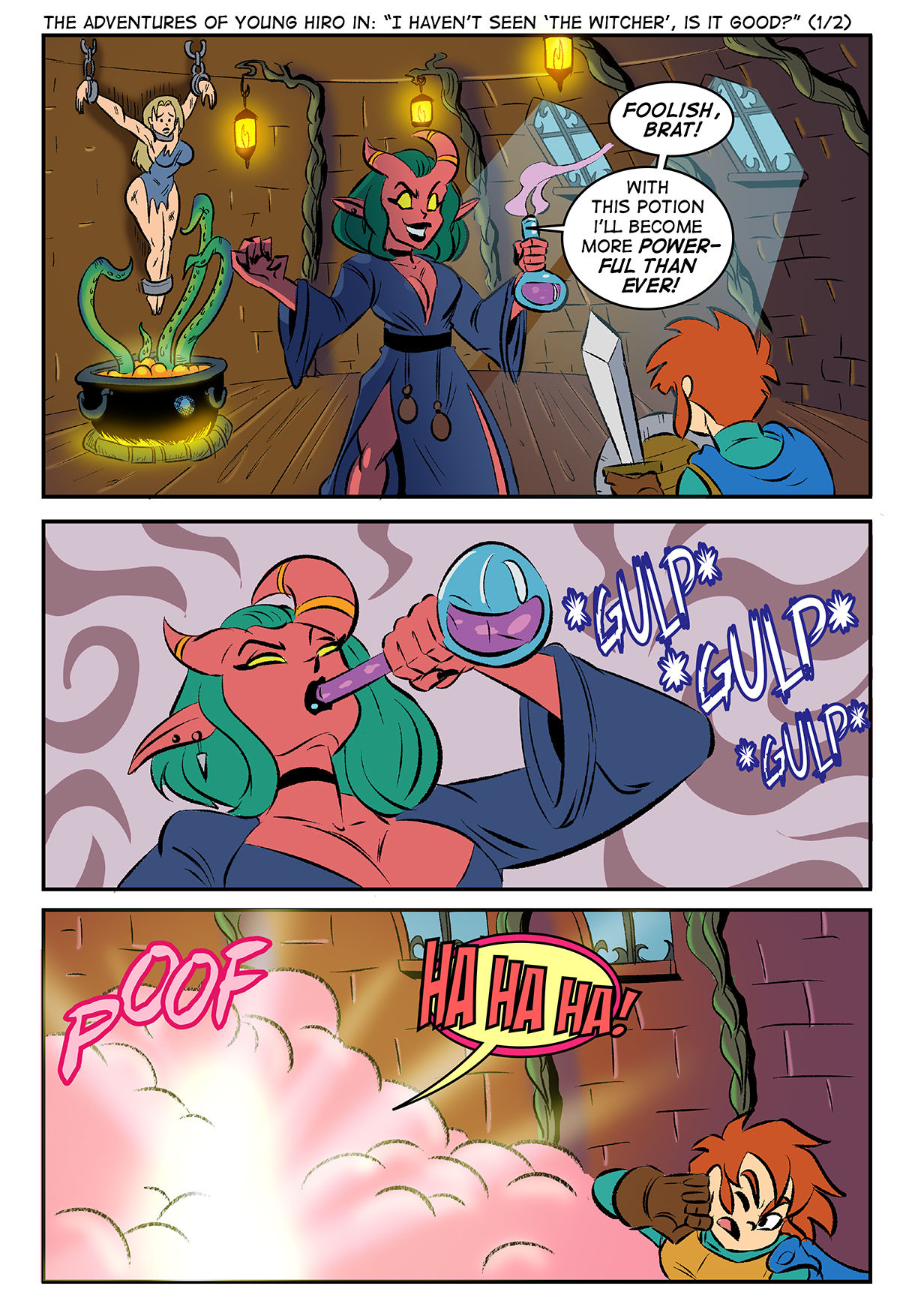 Adventures of Young Hiro page 10 full