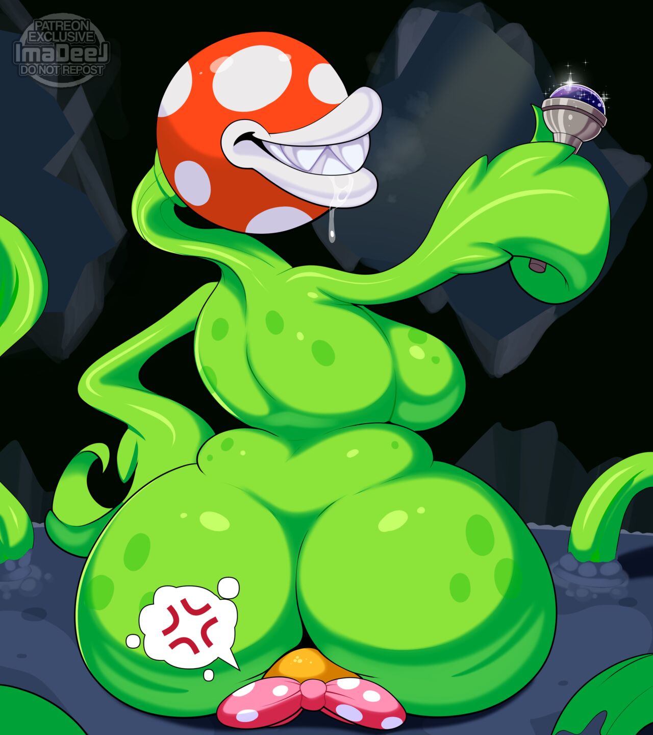 Piranha Plant Facesit page 1 full